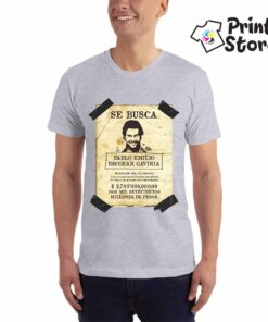 Muške majice iz popularne serije Narcos. SE BUSCA Pablo Emilio Escobar Gaviria