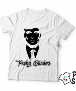 Peaky Blinders muška bela majica. Motive iz popularne serije možete pronaći u online prodavnici Print Store