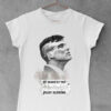 Ženska bela majica sa štampom Peaky Blinders. Print Store prodaja majica