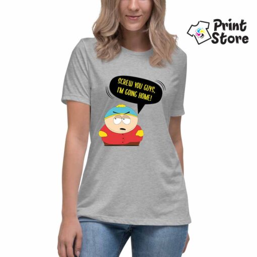 Motivi na majicama iz popularne animirane serije South Park. Screw you guys, I'm going home !