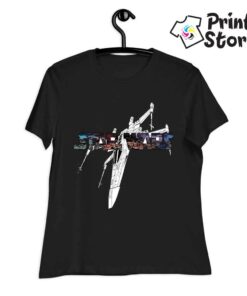 Ženska crna majica Star Wars. Print Store online prodavnica
