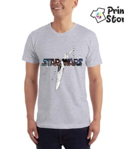 Muška siva majica Star Wars. Print Store online prodavnica