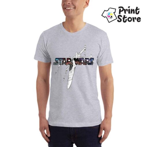 Muška siva majica Star Wars. Print Store online prodavnica