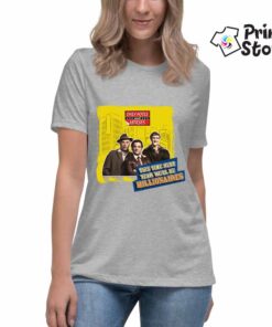 Ženska majica sa motivom popularne serije Only fools and horse. This time next year we'll be a Millionaires. Print Store