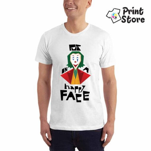 Muške majice - Put on a happz face - Image 3