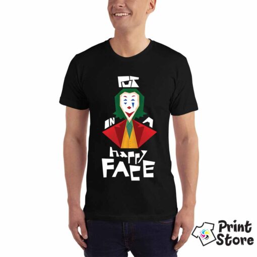 Muške majice - Put on a happz face - Image 2