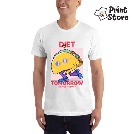 Diet tomorow - muška majica