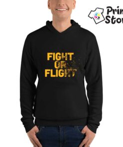 Fight or flight duks crni - Dizajnirajte svoj duks uz pomoć online dizajnera Print Store