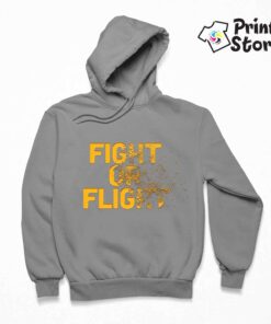 Fight or flight duks sivi - Dizajnirajte svoj duks uz pomoć online dizajnera Print Store