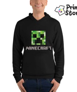 Duksevi sa kapuljačom MIncraft logo - Print Store