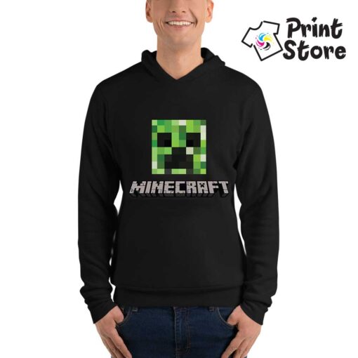 Duksevi sa kapuljačom MIncraft logo - Print Store