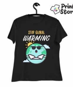 Stop-global-warming majica za žene