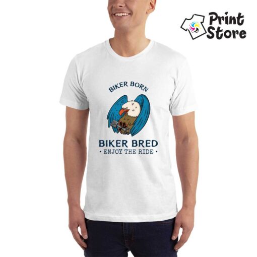 Biker Born muška majica sa štampom - Print Store