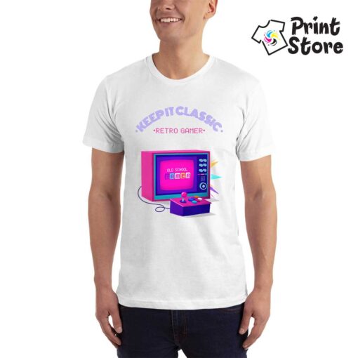 Retro Gamer - muška gejmerska majica - Print Store
