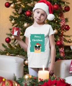 Merry Christmas majica za devojčice. Novogodišnje majice na jednom mestu. Online prodavnica Print Store