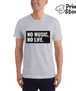 No music No life muške majice