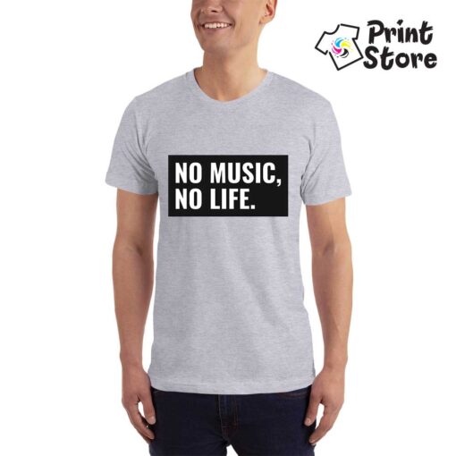 No music No life muške majice