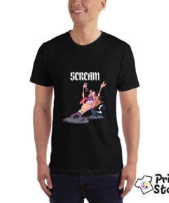 Scream - muška crna majica
