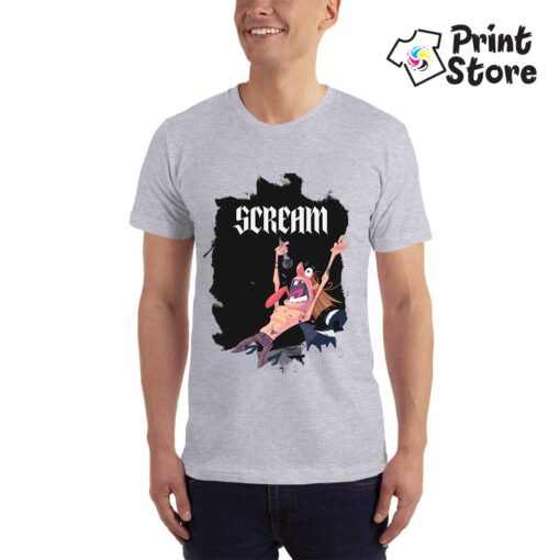 Scream - Muška siva majica