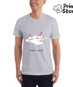 Novogodišnje muške majice Sorry Santa - Print Store online prodavnica