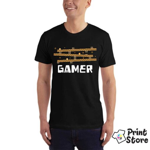 Gamer majica - muška majica crne boje - Print Store online shop