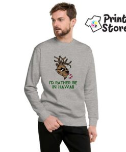 I'd rather be in Hawaii sivi duks u online shopu Print Store