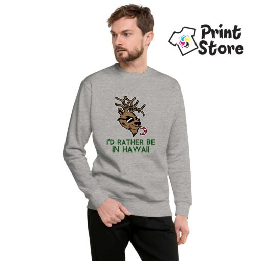 I'd rather be in Hawaii sivi duks u online shopu Print Store