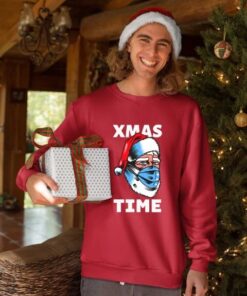 Xmas time maska crveni novogodišni duks. Idealan poklon naruci online.