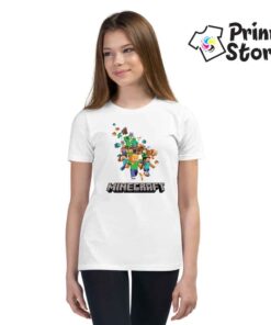 Minecraft majica za devojčice Print Store prodavnica.