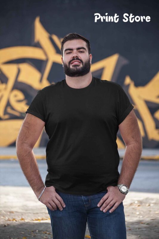 Pamučne muške majice velikih brojeva do 7XL