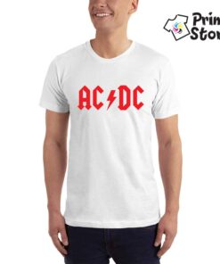 ACDC-(Logo-Art)-bela-muska-majica