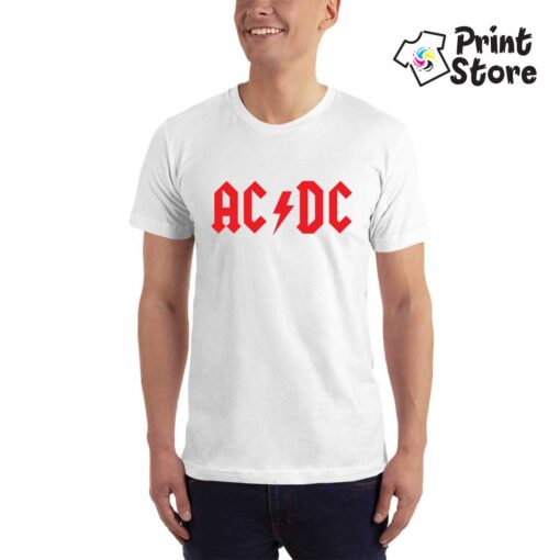 ACDC-(Logo-Art)-bela-muska-majica
