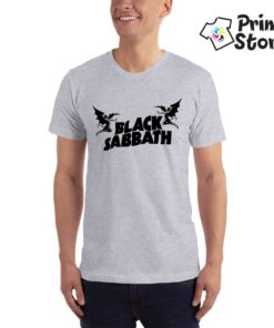 BLACK-SABBATH-(Band-logo-art)-siva-muska-majica