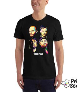 COLDPLAY-ART1-crna-muska-majica