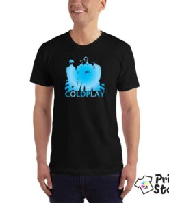 COLDPLAY-crna-muska-majica