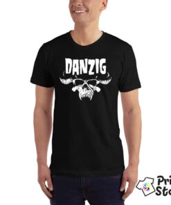DANZIG-(Skull)-crna-muska-majica