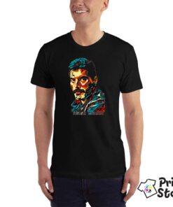 FREDDIE-MERCURy-(Face-Art)-crna-muska-majica