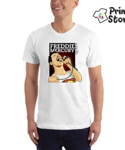 FREEDIE-MERCURY-1-bela-muska-majica