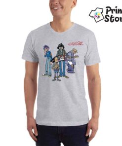 GORILLAZ-(Art1)-siva-muska-majica