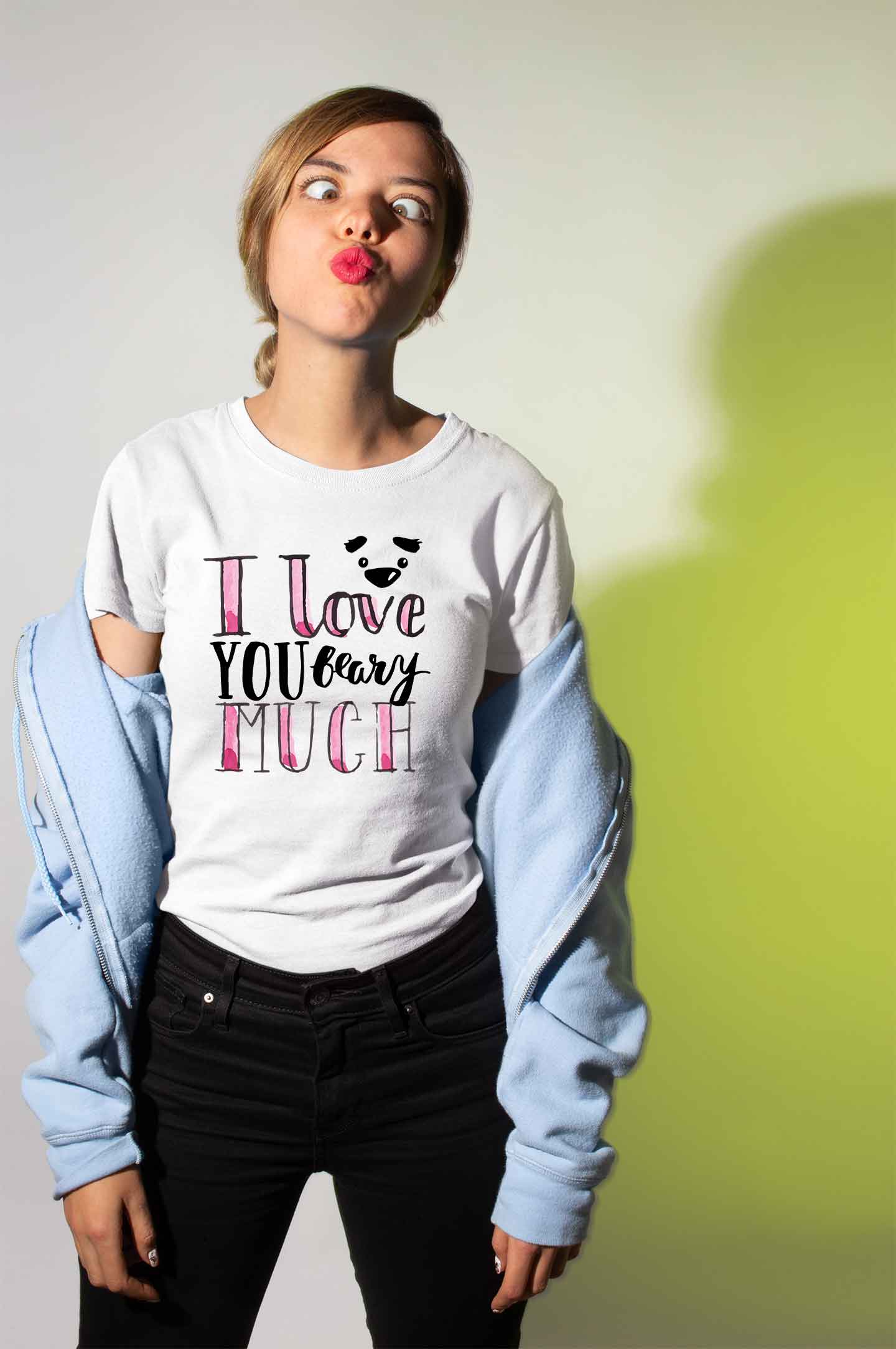 Ženske majice sa štampom Print Store - I love you beary much