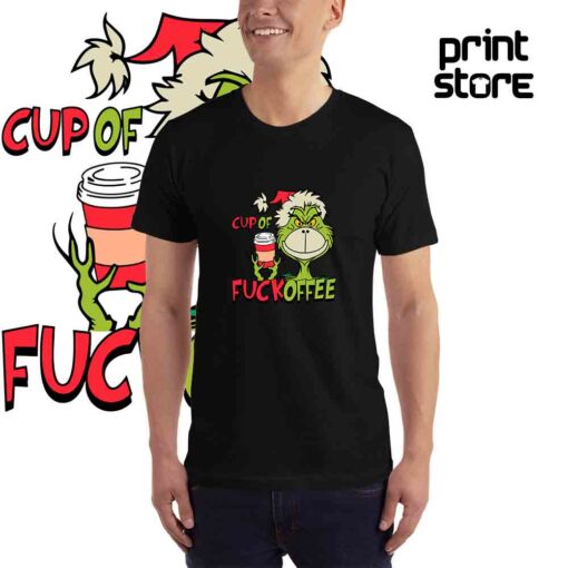 Cup-of-fuck-coffee-Muška-crna-majica-kratak-rukav