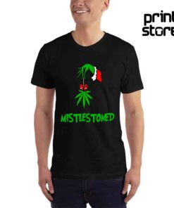 Mistlestomed-Muška-crna-majica-kratak-rukav