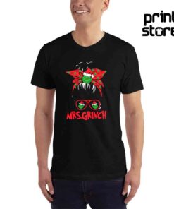 Mr.-grinch--Muška-crna-majica-kratak-rukav