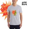 The-Grinch-and-Max-Muška-siva-majica-kratak-rukav