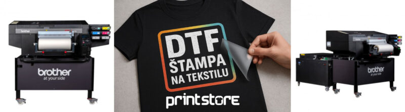 DTF štampa na tekstilu Print Store